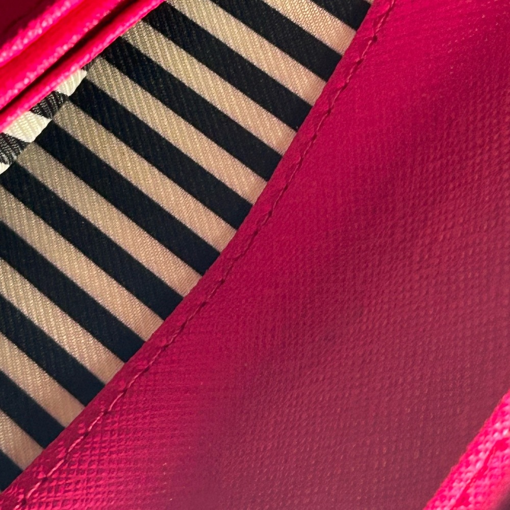 Kate Spade Pink Wallet Sleek Design 7” x 4” Like new - Picture 13 of 15